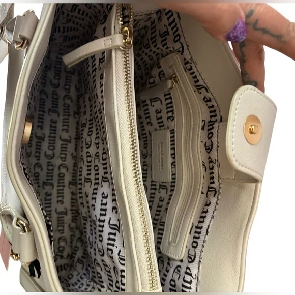 NWT Juicy Couture Lovely Day Tote with Card Holder Elegant - Picture 13 of 13